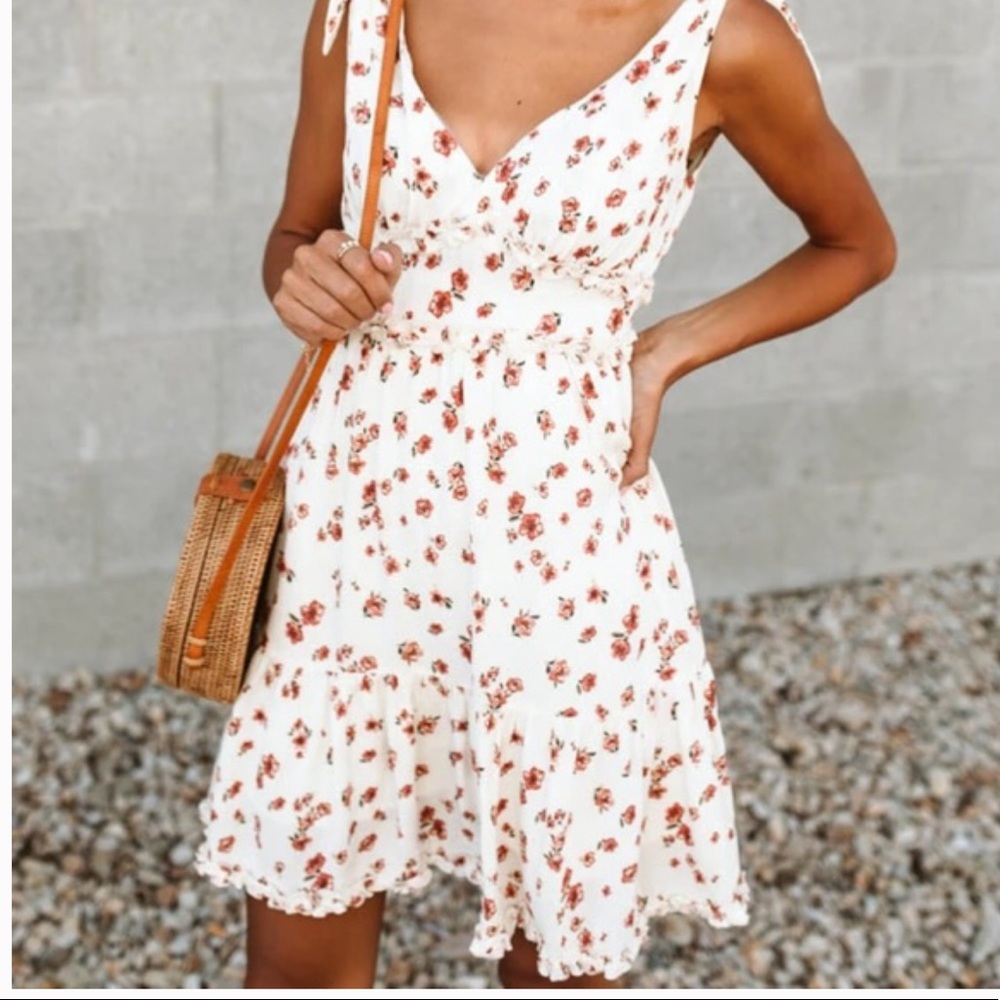 Bohme Tie Up Dress NWOT